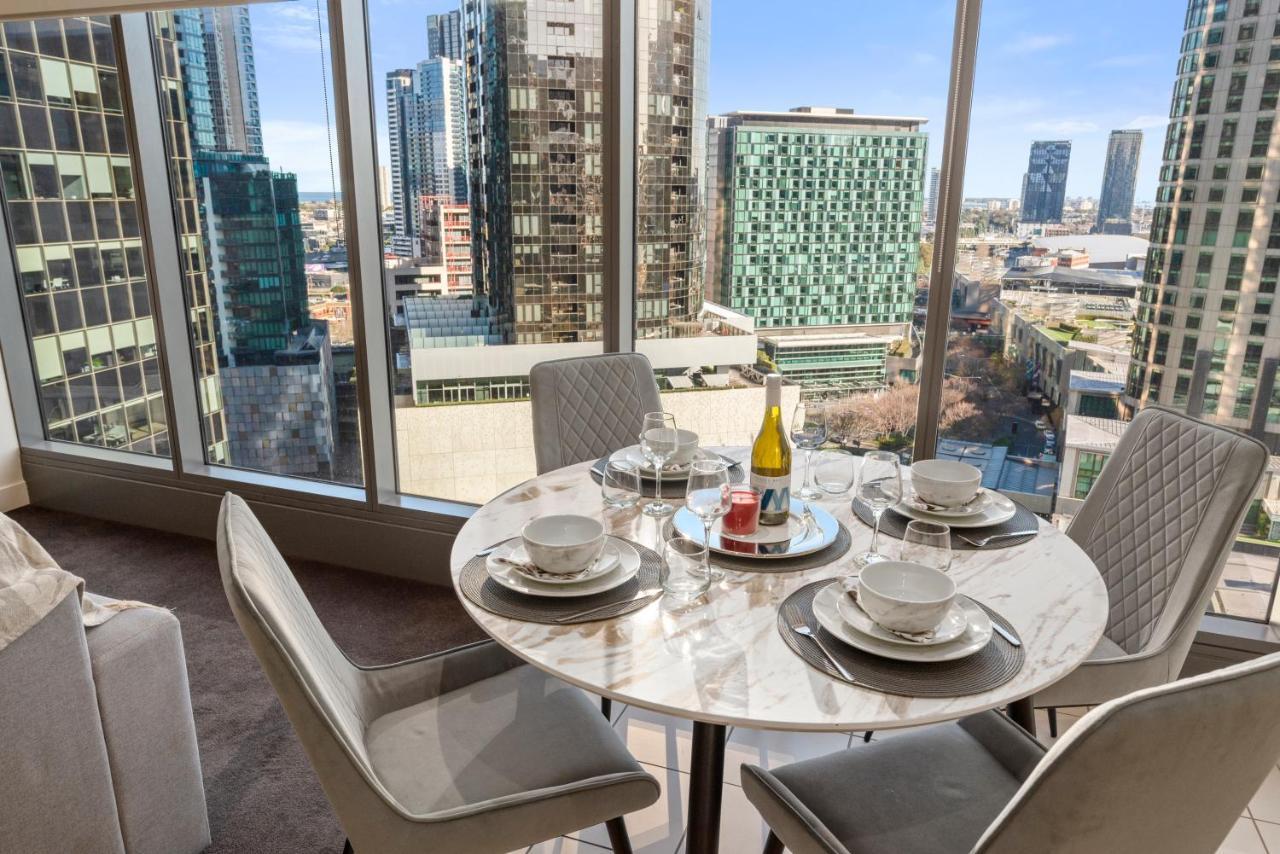 Sophisticated Designer Condo W River & City Views Melbourne Luaran gambar