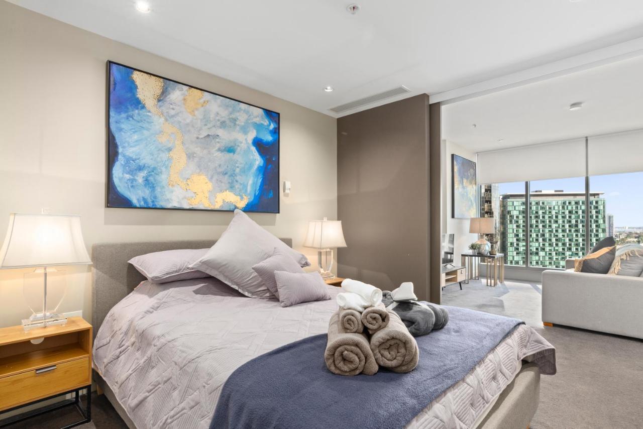 Sophisticated Designer Condo W River & City Views Melbourne Luaran gambar