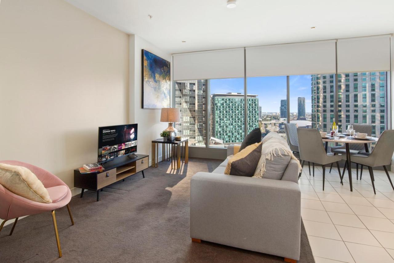 Sophisticated Designer Condo W River & City Views Melbourne Luaran gambar