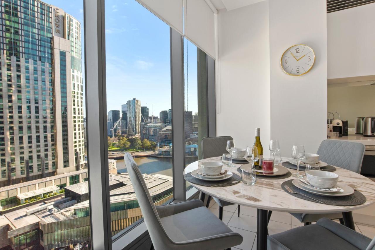 Sophisticated Designer Condo W River & City Views Melbourne Luaran gambar